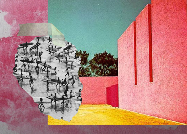 HONEYが気になるあの人にQ&A_09／センシュアルなサーフコラージュ